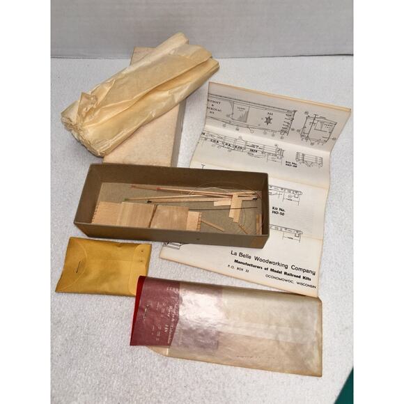 La Belle Astoria & Columbia River Flat Car Kit # HO-50, 1 car Kit HO Scale - Picture 1 of 6